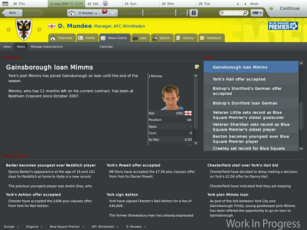 Football Manager 2010 - Imagen 10